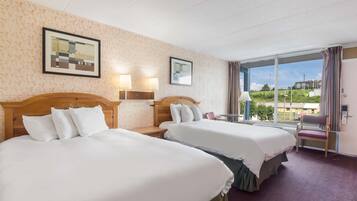 Room, 2 Queen Beds, Non Smoking | Desk, iron/ironing board, free WiFi