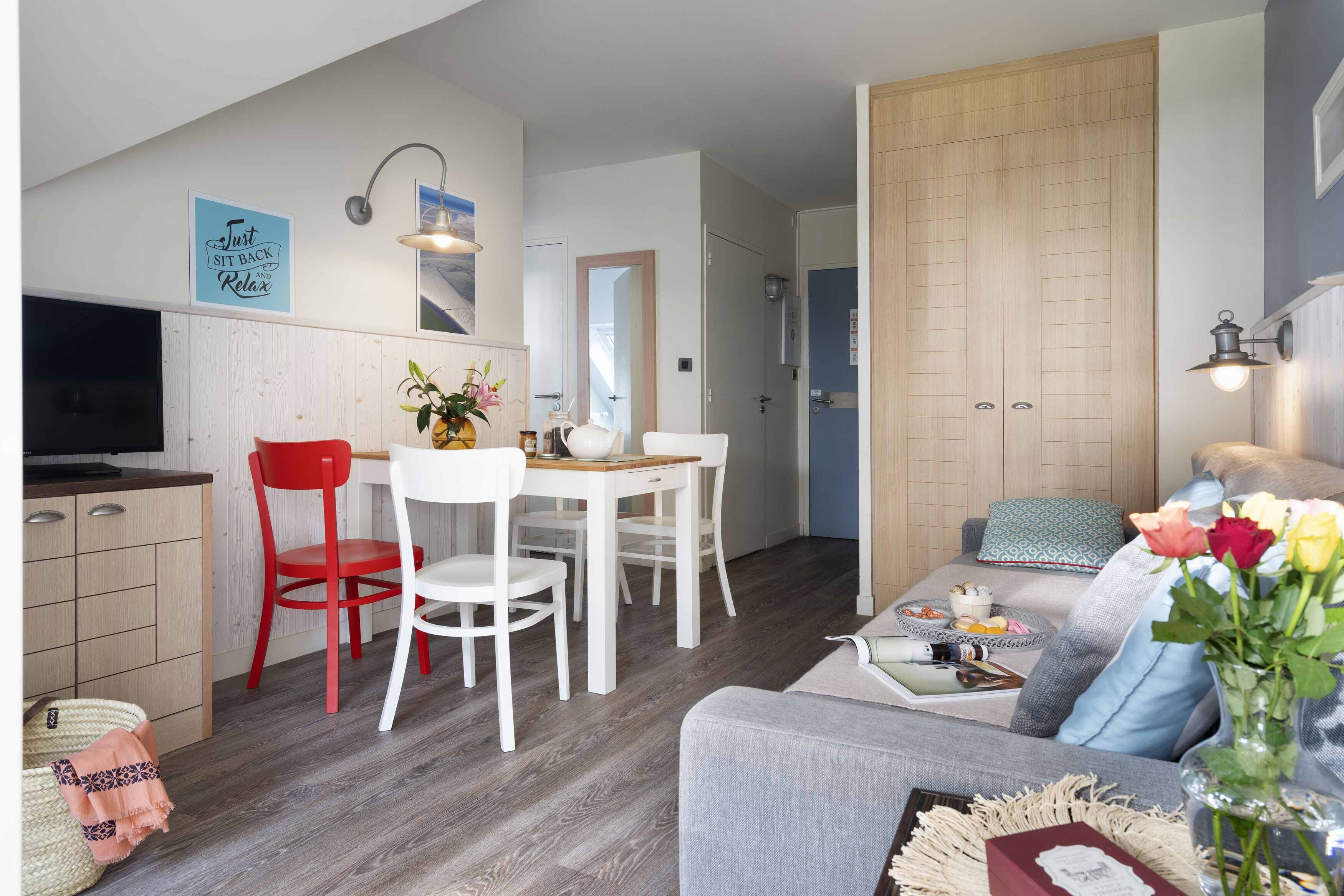 Appartement 4 personnes - 1 chambre - Balcon  - Spacieux | In-room safe, iron/ironing board, cribs/infant beds, free WiFi