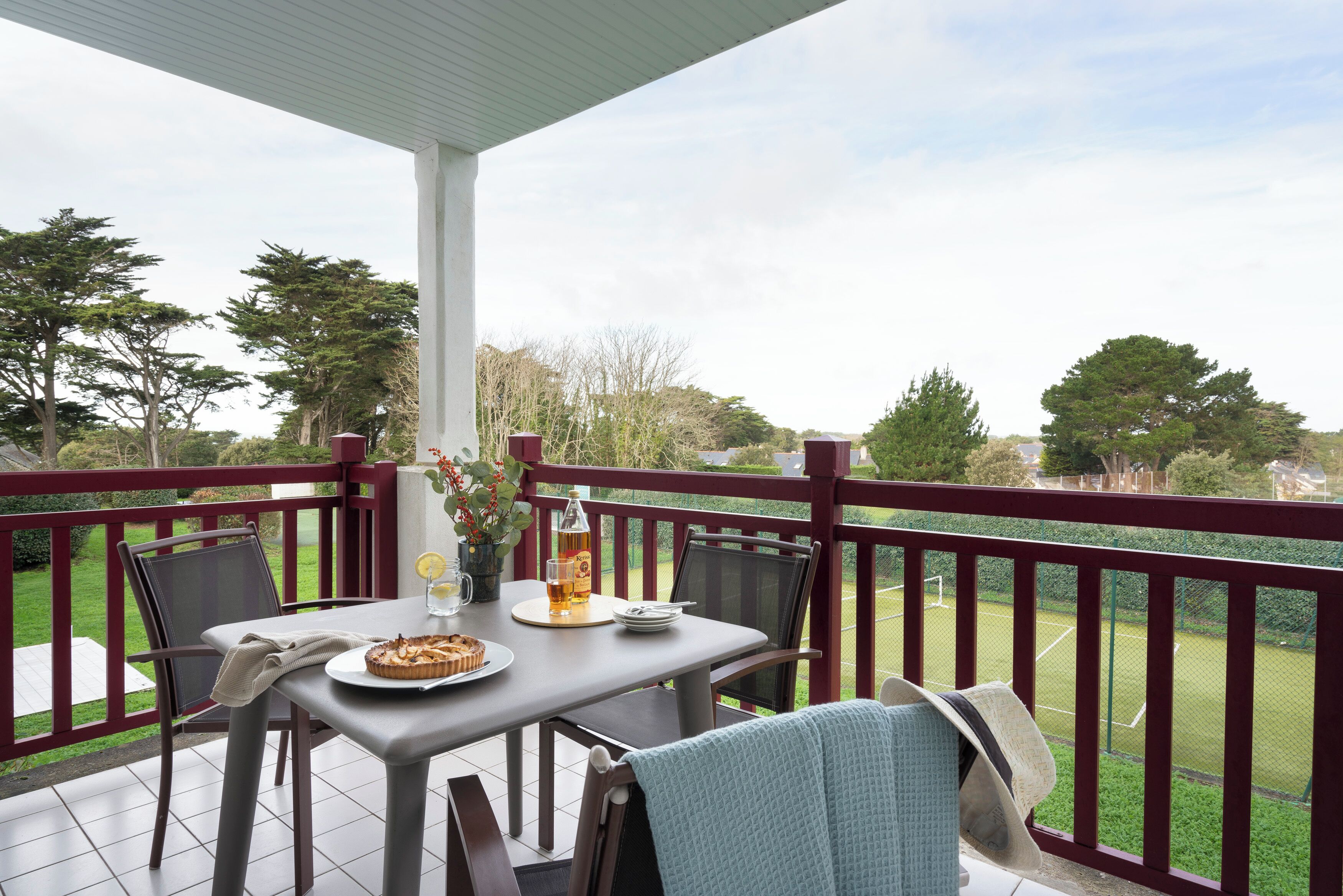 Leilighet, 1 soverom, balkong | Terrasse/patio