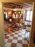 Interior entrance