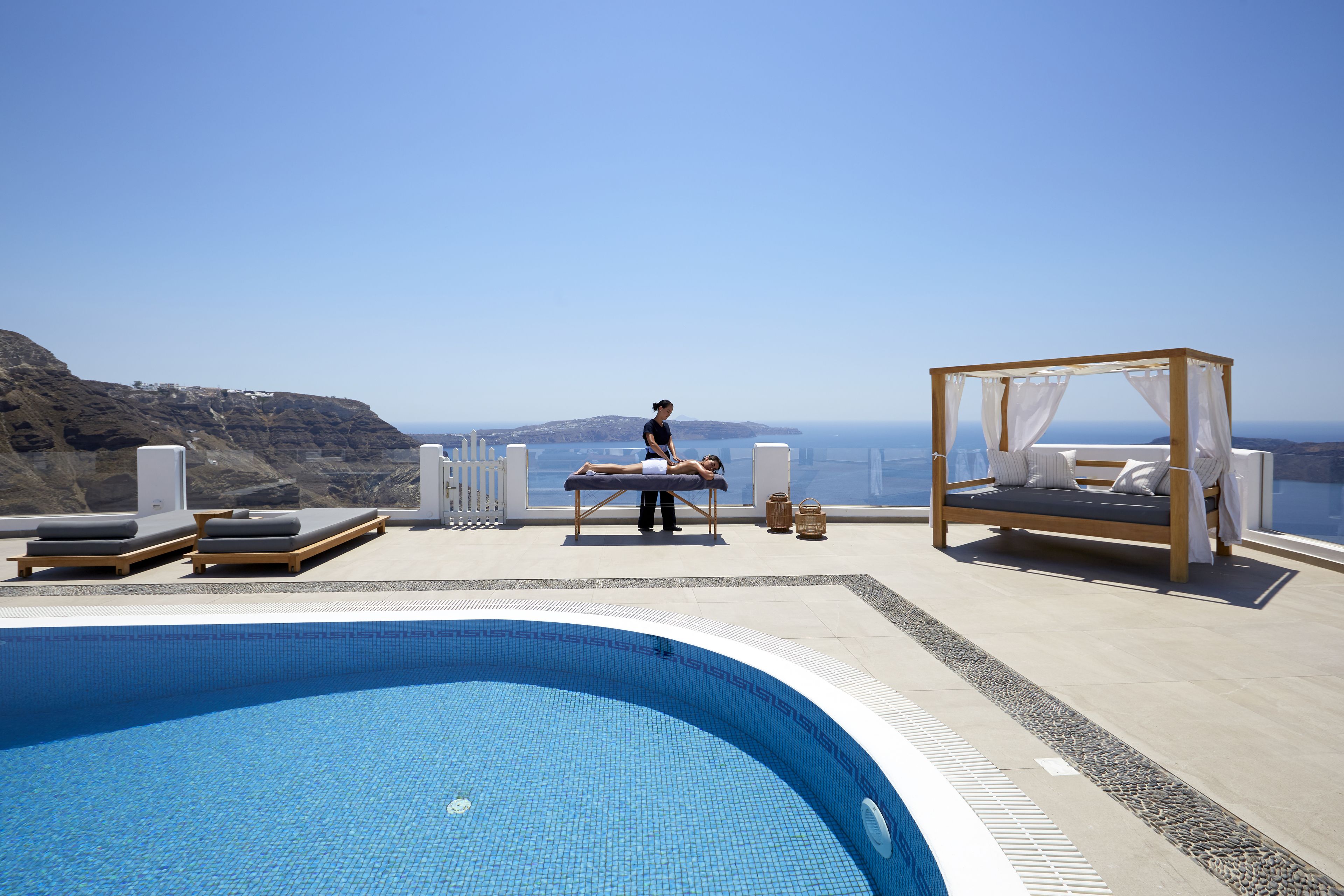 villa, 2 bedrooms, private pool, sea view (sapphire) | 2 bedrooms, premium bedding, minibar, in-room safe