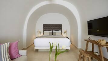 Villa, 2 Bedrooms, Private Pool, Sea View (Aphrodite) | Premium bedding, minibar, in-room safe, individually decorated