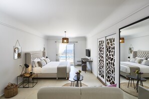 Villa, 2 habitaciones, piscina privada, vistas al mar (Sapphire) | Ropa de cama de alta calidad, minibar, caja fuerte