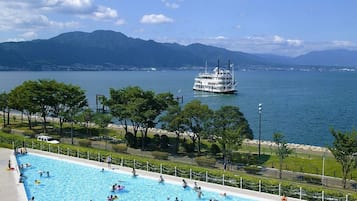 Seasonal outdoor pool