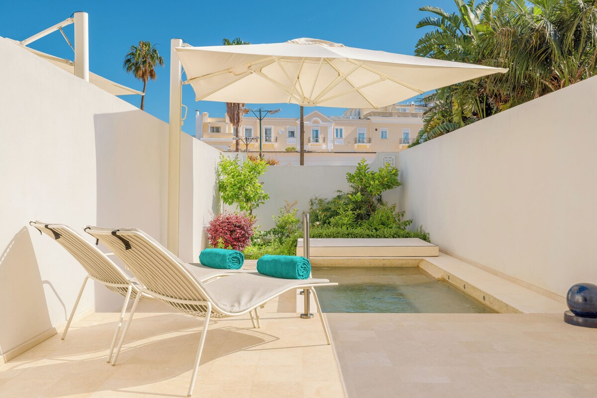 Suite, 1 slaapkamer, terras | Terras