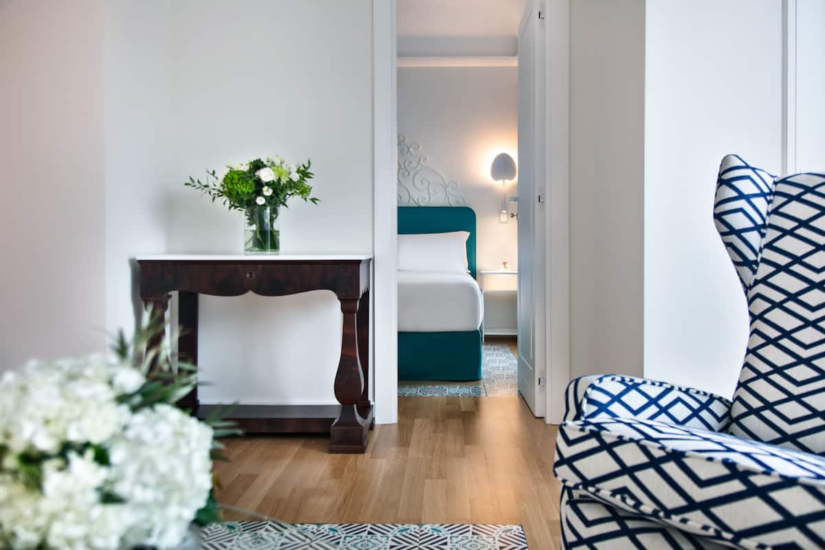 Sea View Capri Suite | 1 bedroom, premium bedding, memory foam beds, minibar