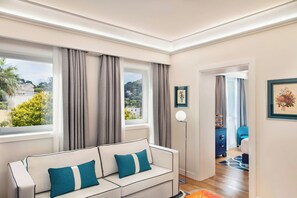 Suite, 1 Bedroom, Non Smoking, Sea View (Balcony) | Living room | 42-inch LCD TV with cable channels, TV - Pazziella, a Luxury Collection Hotel, Capri (Capri)