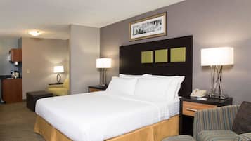 Standard Room, 1 King Bed (Extra Floor Space) | Desk, iron/ironing board, free cribs/infant beds, rollaway beds
