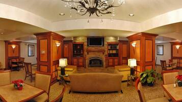 Sala de estar en el lobby