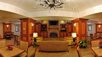 Sala de estar en el lobby