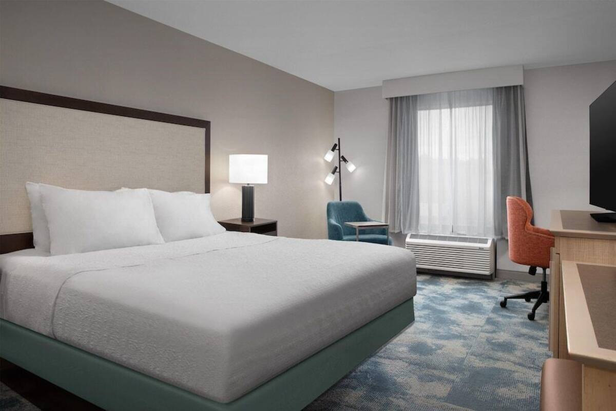 Premium bedding, down duvets, individually decorated