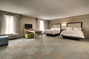 Studio, 2 grands lits, non-fumeur, réfrigérateur et four à micro-ondes