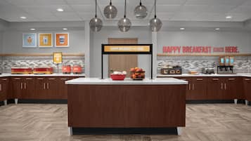 Free daily full breakfast