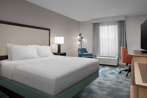 Zimmer, 1 King-Bett, Nichtraucher, Kühlschrank und Mikrowelle | Hochwertige Bettwaren, Daunenbettdecken, individuell dekoriert