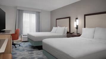 Zimmer, 2 Queen-Betten, Nichtraucher, Kühlschrank und Mikrowelle