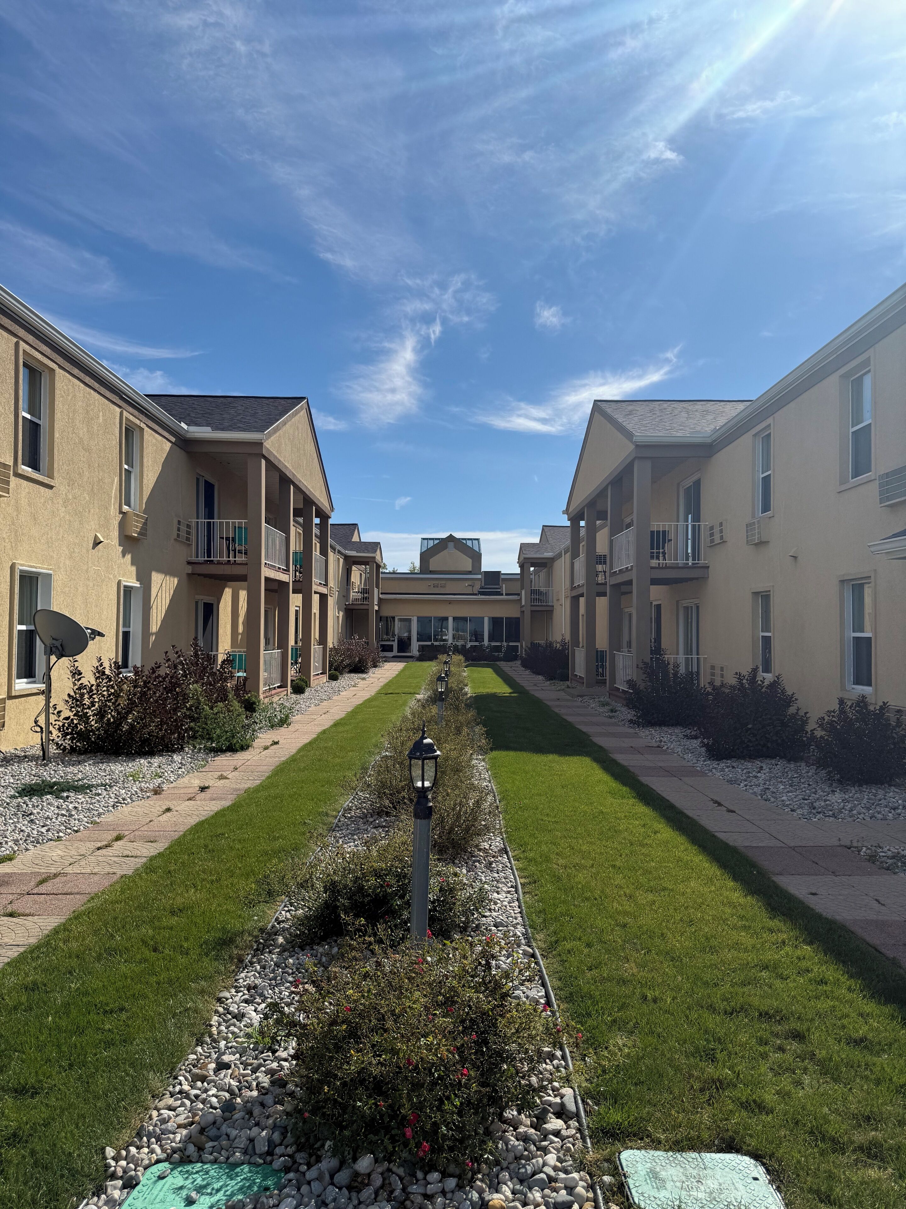 Suite ejecutiva, 1 cama King size, vista al lago | Terraza o patio