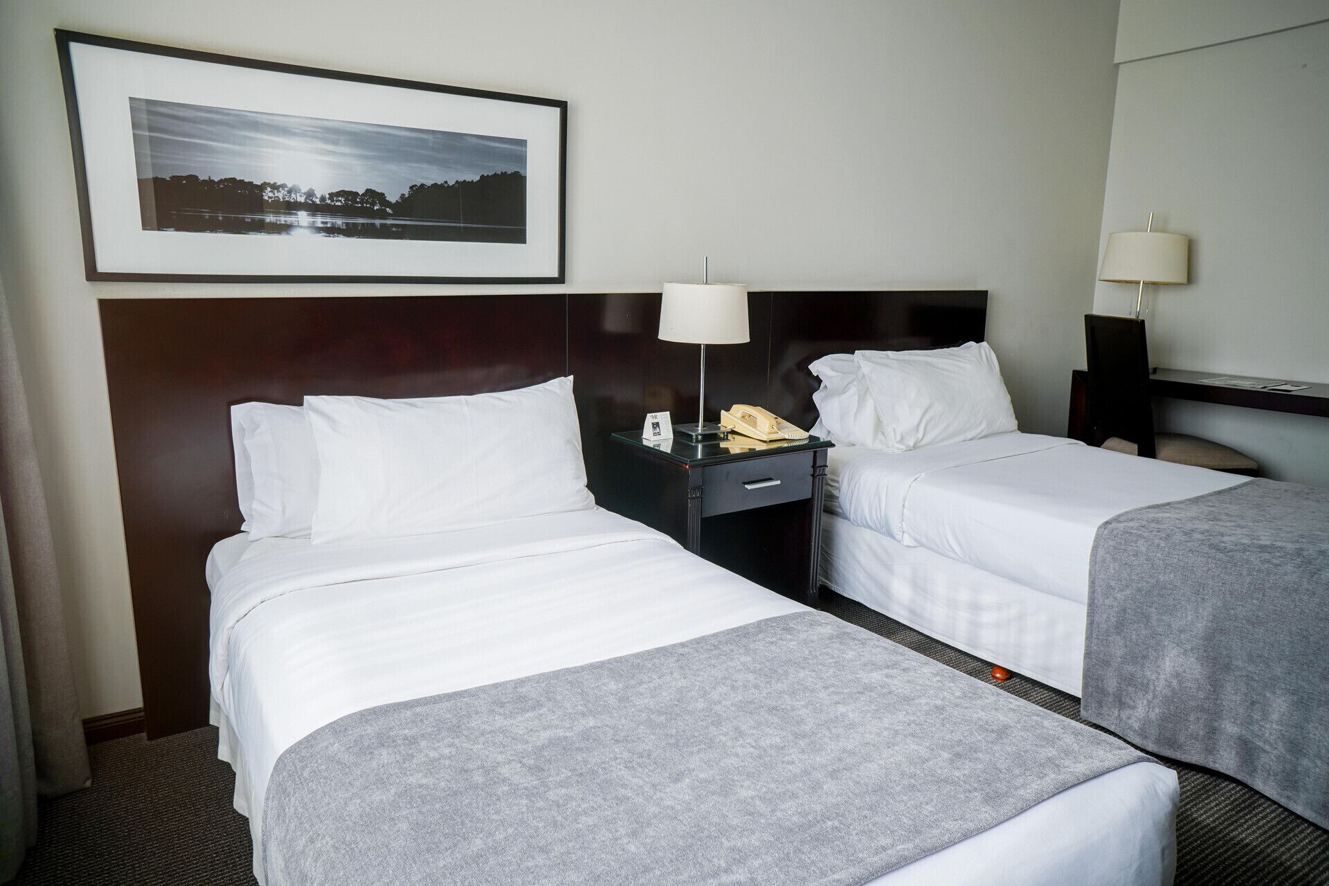 セーフティボックス (室内)、遮光カーテン、防音設備、アイロン / アイロン台