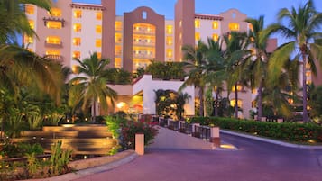 Front of property – evening/night