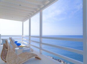 Suite, Sea View (Notos) | View from room