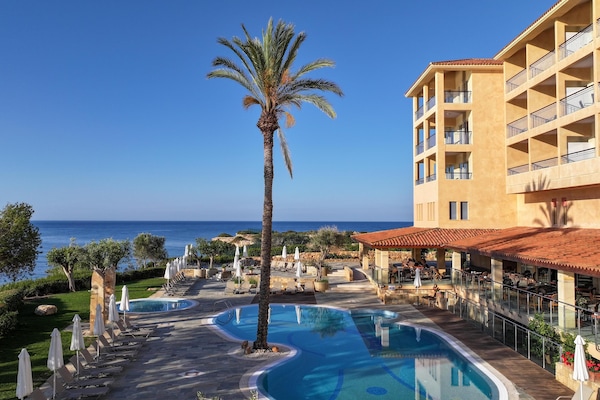 Indoor pool, outdoor pool, open 8:30 AM to 7:30 PM, pool umbrellas