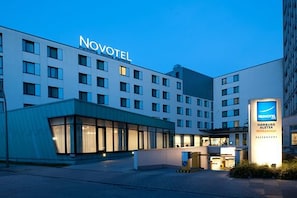Front of property – evening/night