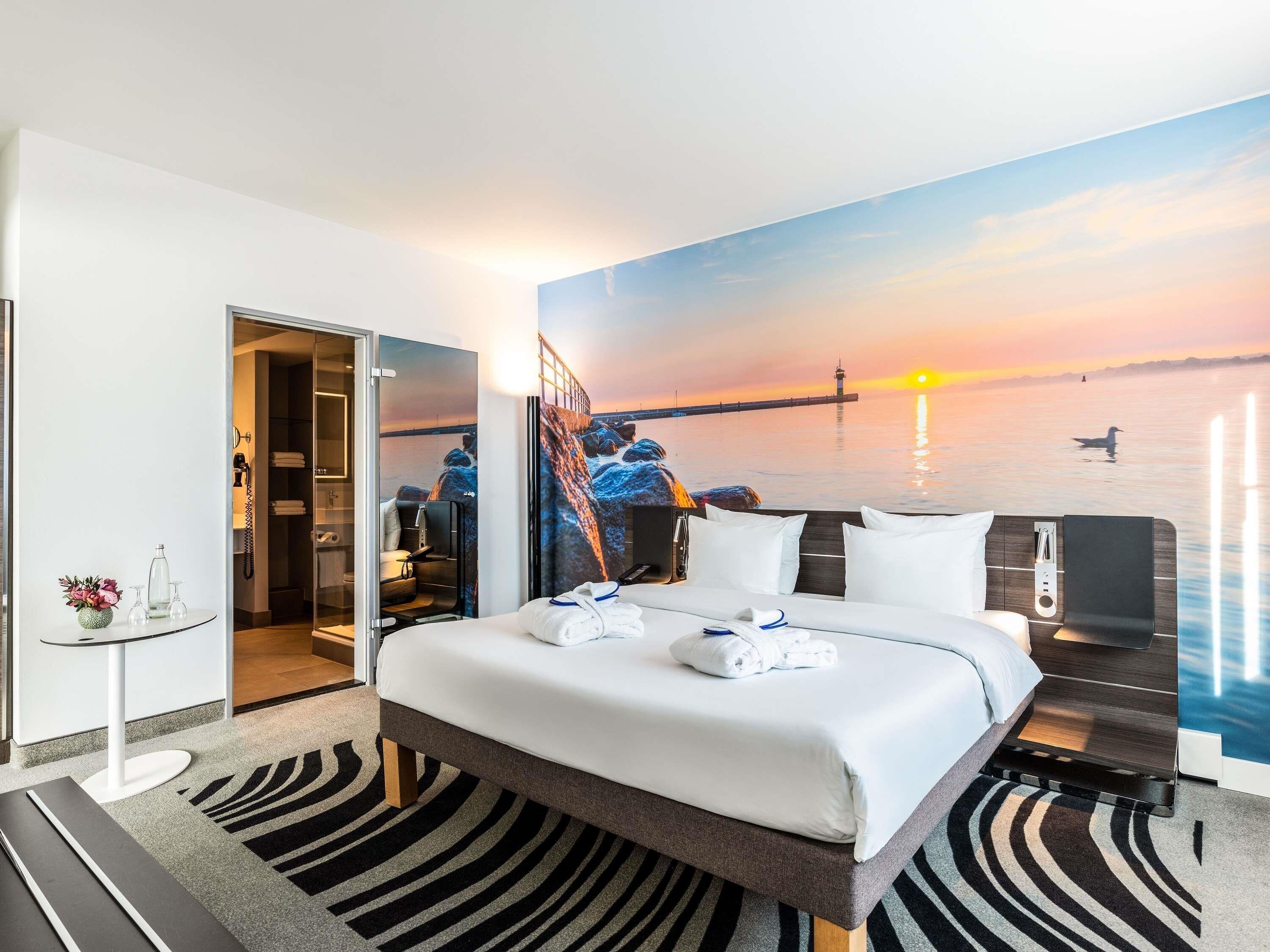 In-room safe, laptop workspace, blackout curtains, soundproofing