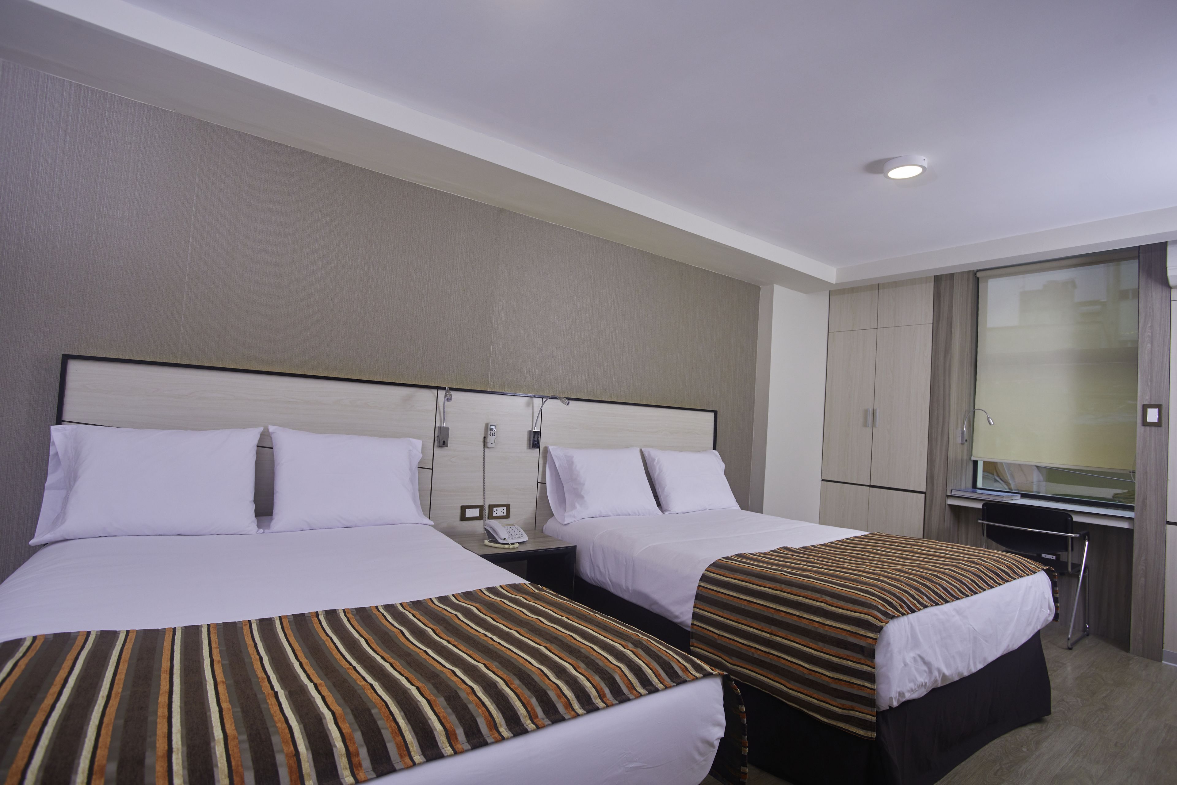 triple room | minibar, in-room safe, desk, blackout curtains