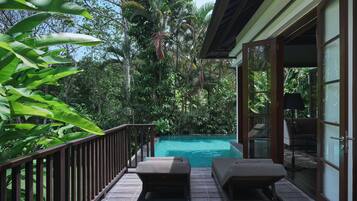 Vila Mewah, kolam renang pribadi | Teras/patio