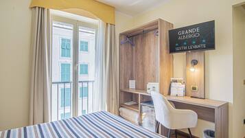 Standard Double Room, Courtyard View | 1 bedroom, down comforters, minibar, in-room safe