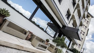 Facciata della struttura