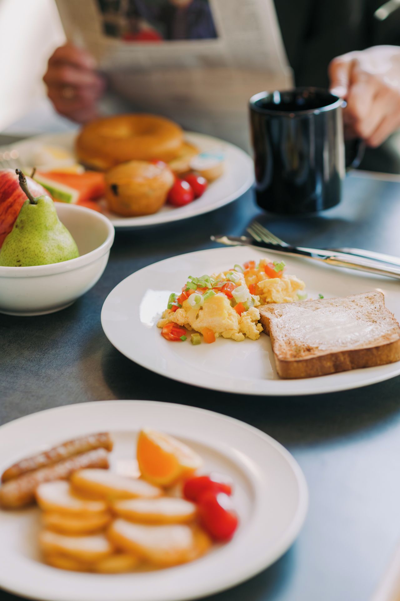 Coin petit déjeuner
