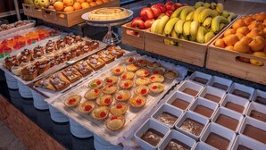 Frühstück, Mittagessen und Abendessen