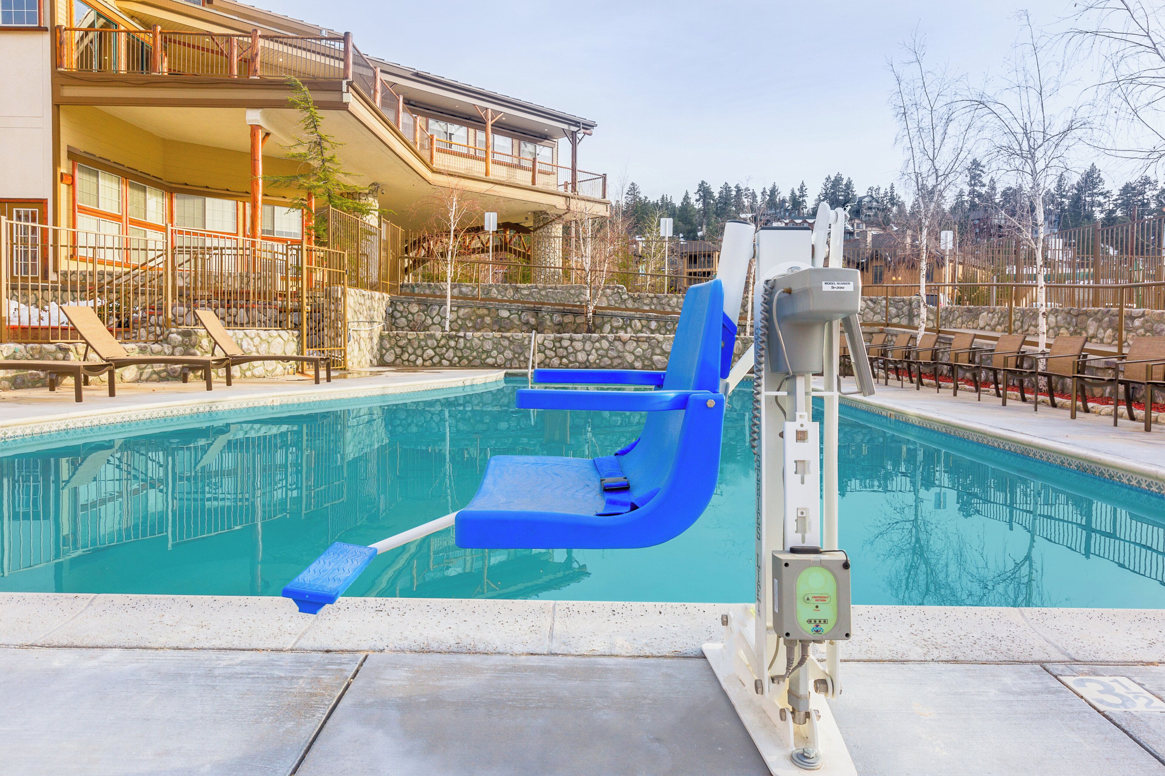 Seasonal outdoor pool