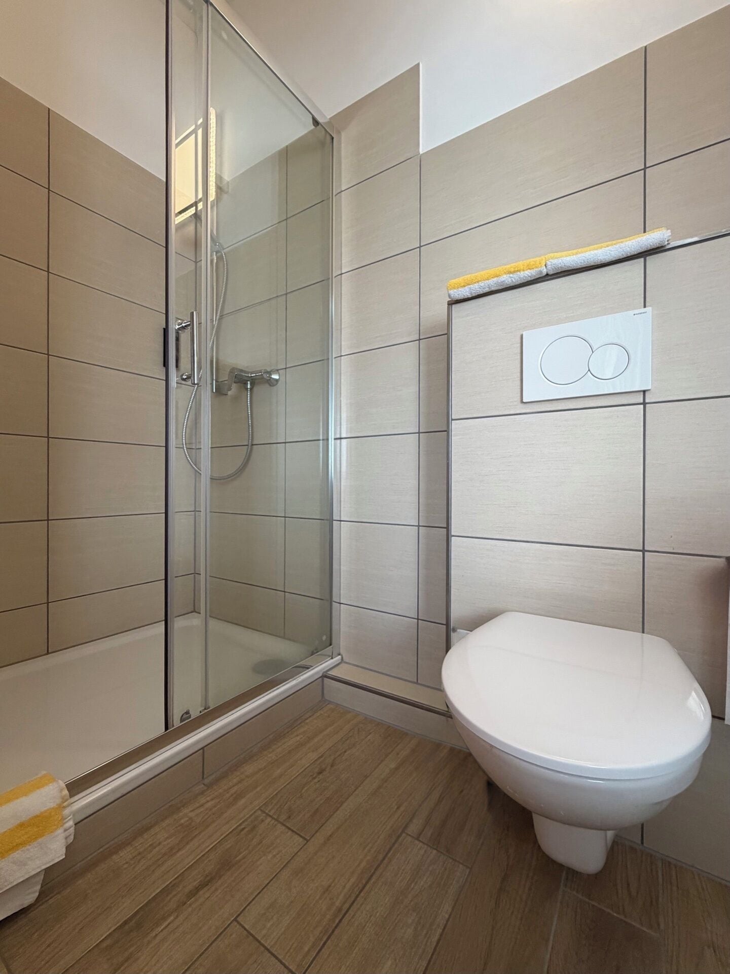 Classic-Einzelzimmer | Badezimmer | Handtücher