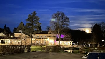 Blick vom Balkon