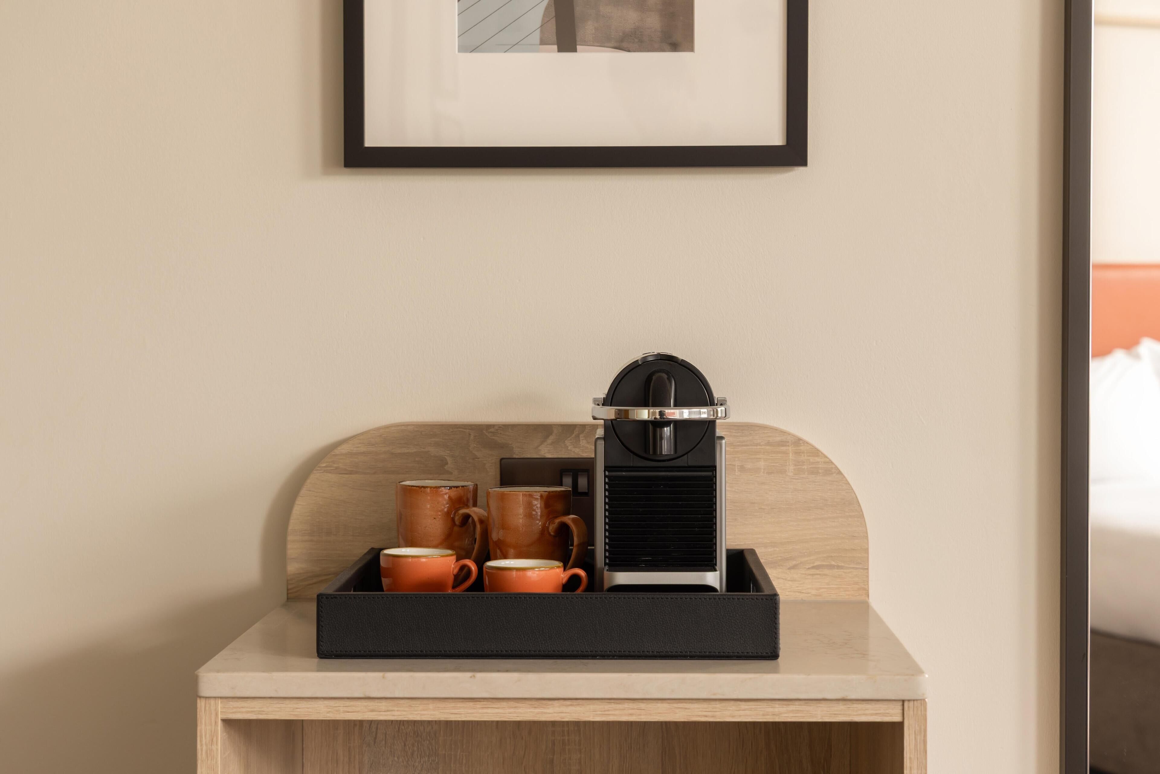 In-room safe, desk, laptop workspace, blackout drapes