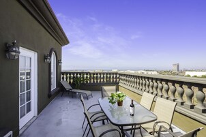 Suite, 1 King Bed with Sofa bed, Balcony | Balcony view