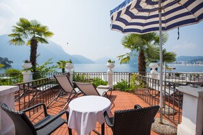 Double Room, Balcony, Lake View | View from room - Hotel Lido Seegarten (Lugano)