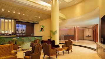 Coin salon dans le hall