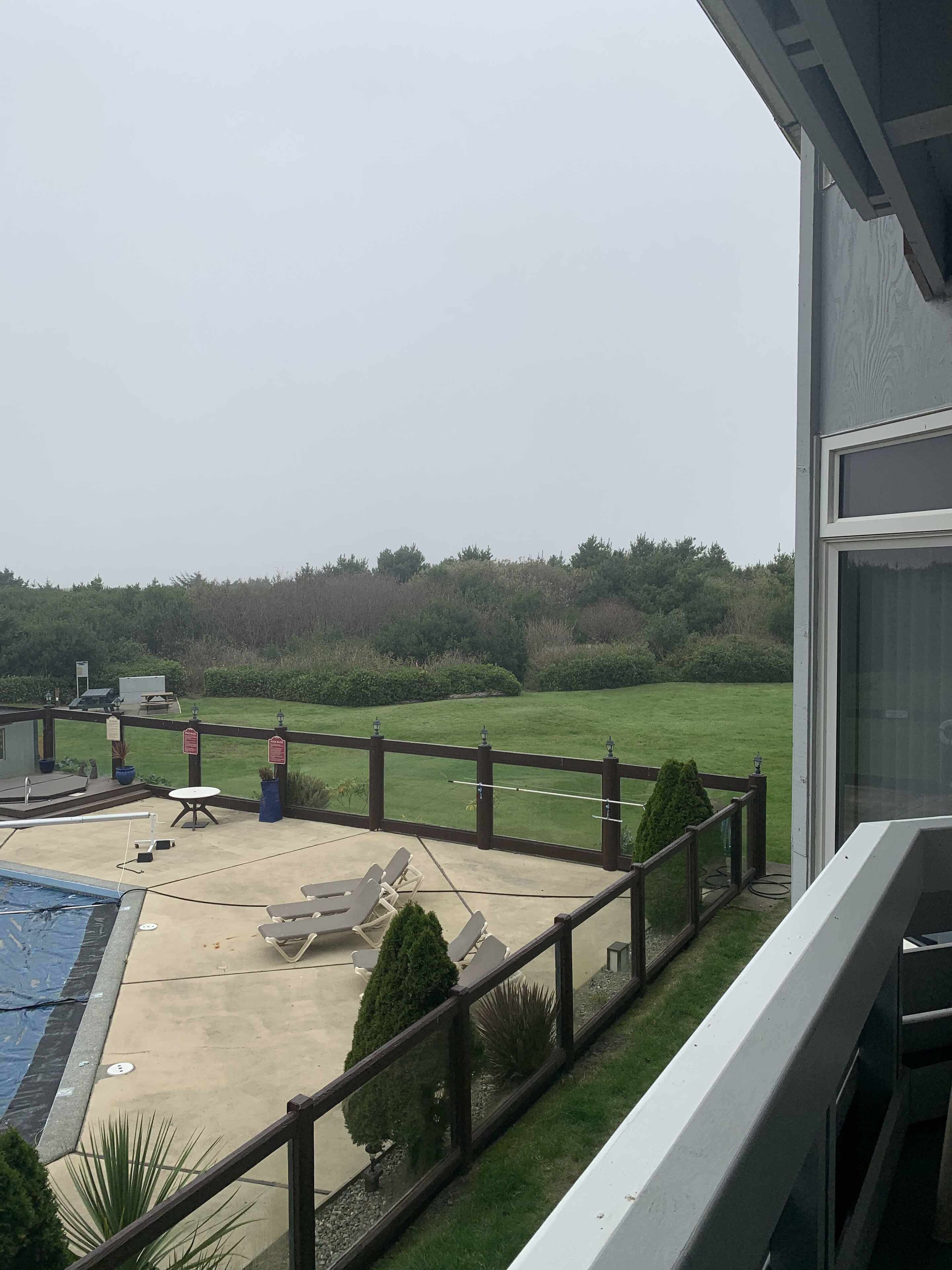 部屋からの景観