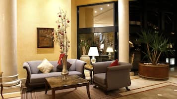 Sala de estar en el lobby