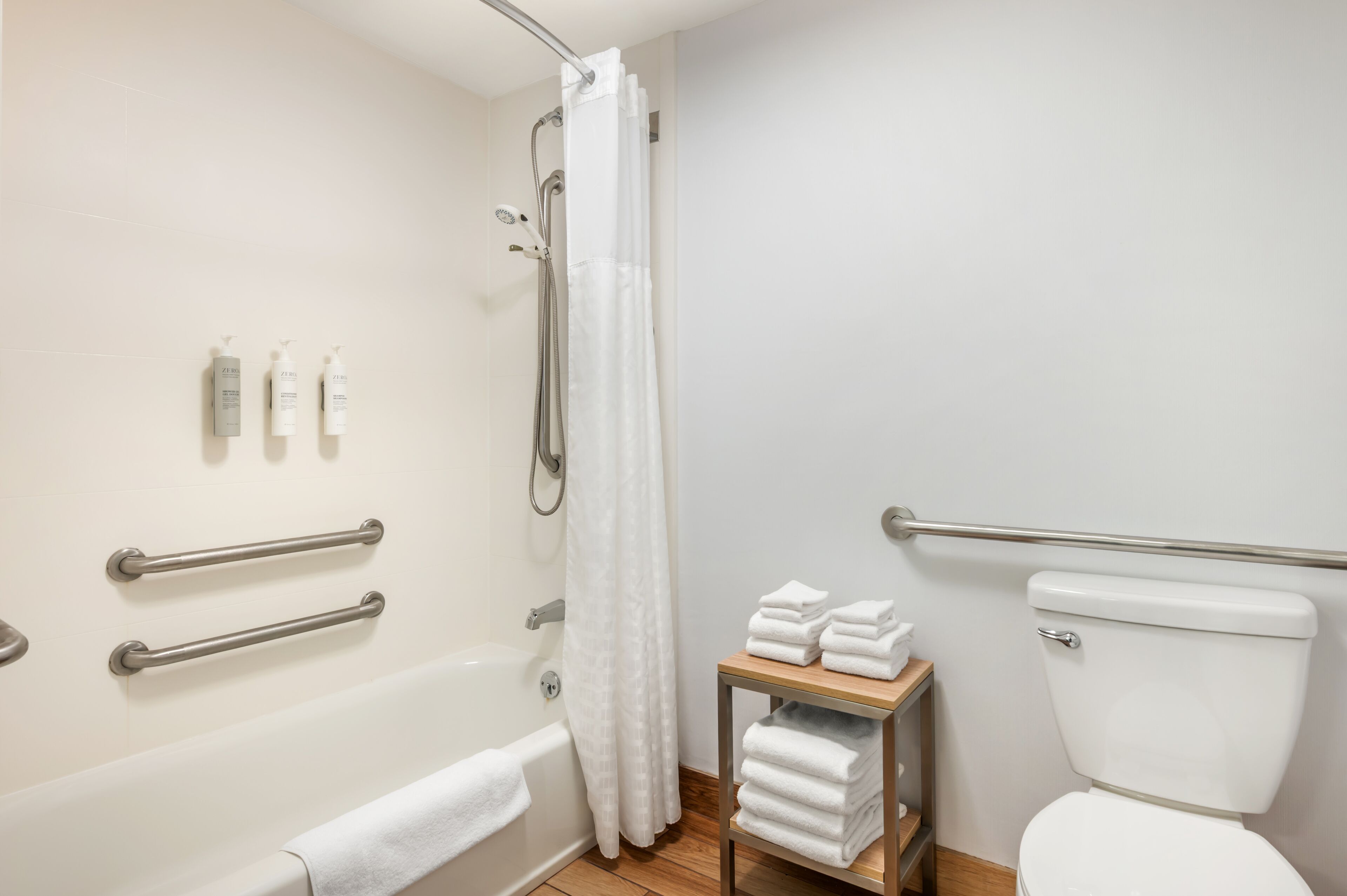 premium bedding, down duvets, desk, iron/ironing board