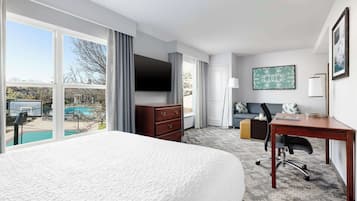 Suite, 1 chambre, non-fumeurs | Literie de qualité supérieure, couette en duvet d'oie, surmatelas