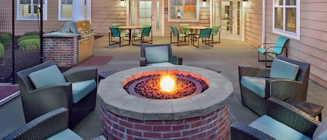 Aire de pique-nique/barbecue