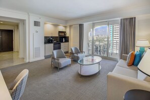 Suite, 1 Bedroom, City View (Sunset) | Premium bedding, pillowtop beds, in-room safe, desk - The Atlantic Hotel & Spa (Fort Lauderdale)