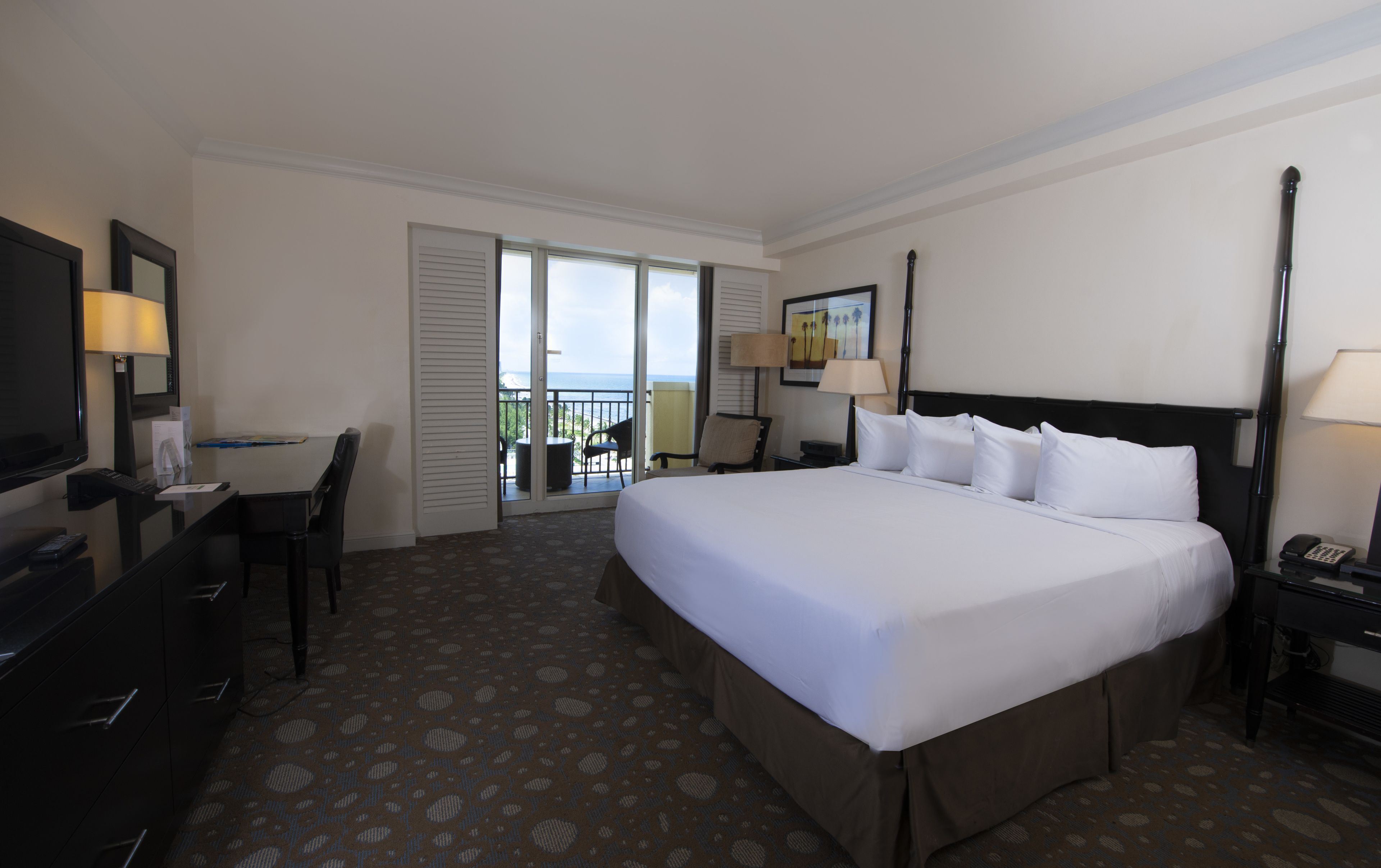 Premium bedding, pillowtop beds, in-room safe, desk