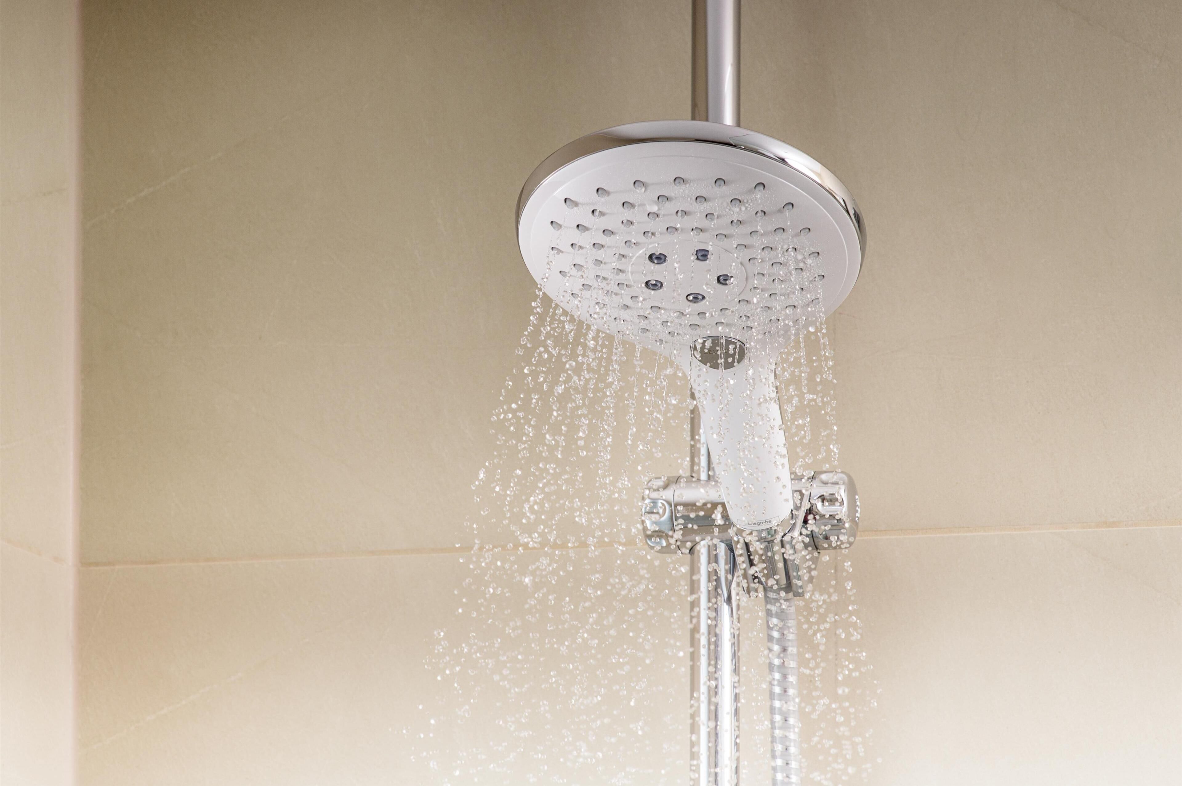 eco-friendly toiletries, hair dryer, towels