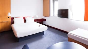 Allergikerbettwaren, Zimmersafe, Schreibtisch, Verdunkelungsvorhänge