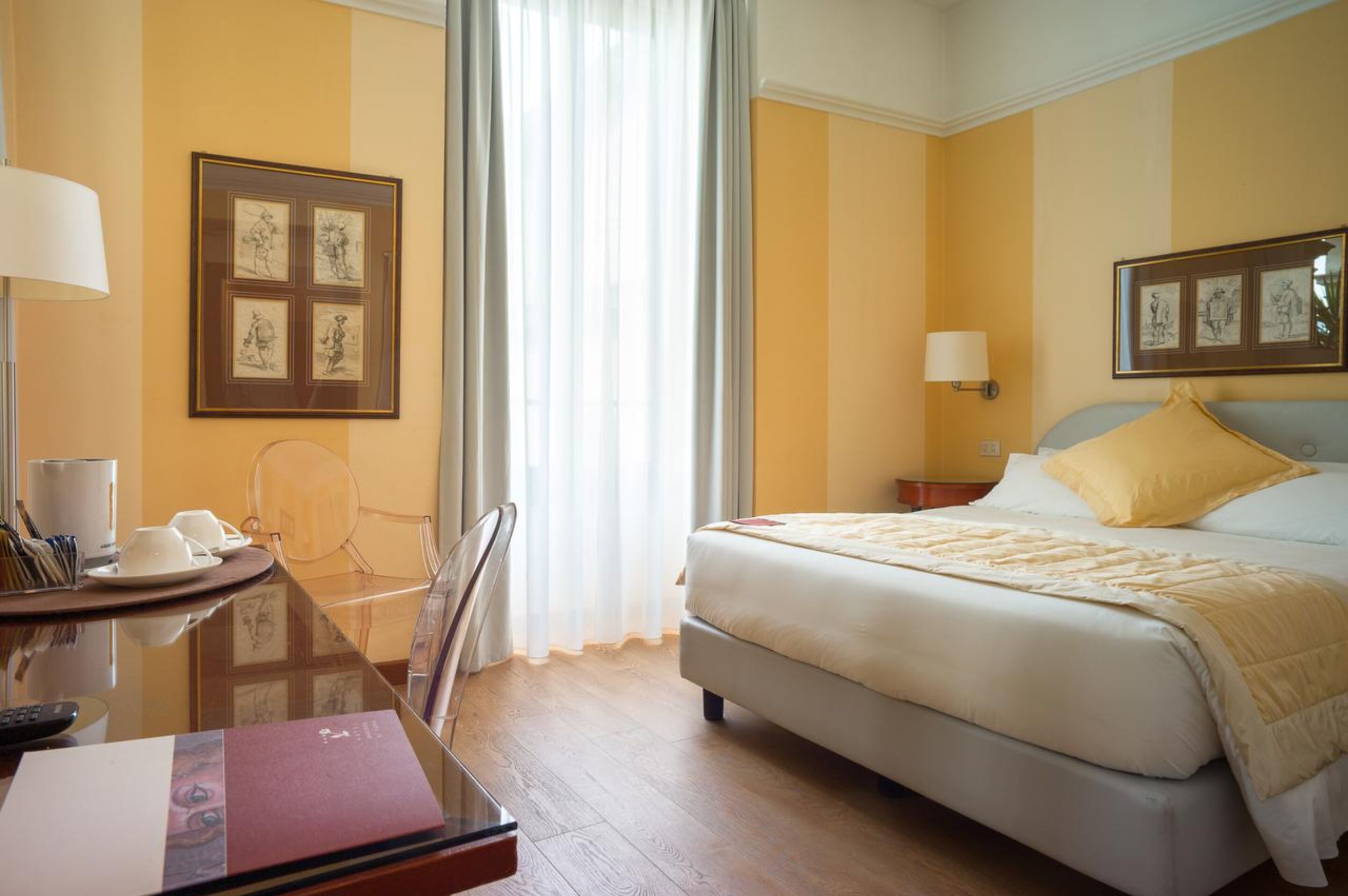 classic double room | premium bedding, free minibar, in-room safe, desk