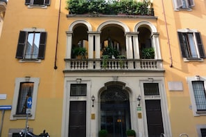 Fassade der Unterkunft
